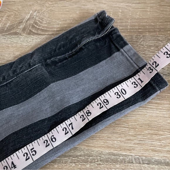 Ksubi super skinny jeans in jail bird striped 30 (д3783) - Picture 10 of 10